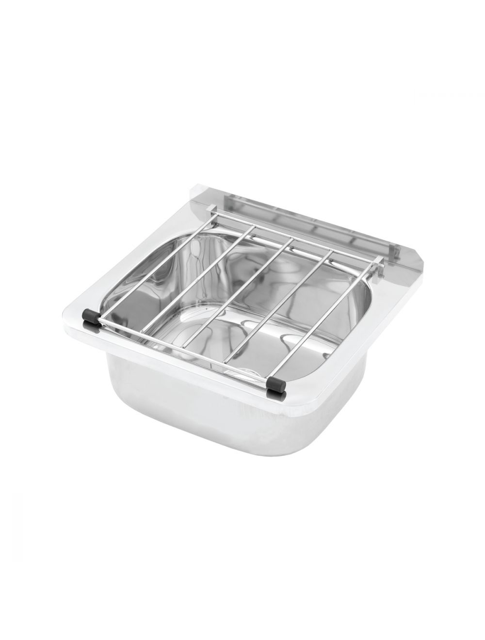 Cleaners Sink With Wall Mount Brackets