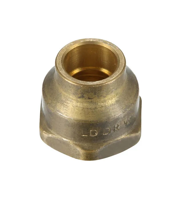 Female Tube Bush #4F - Brass Capillary, OD x FI, 15mm to 100mm, Lead Free