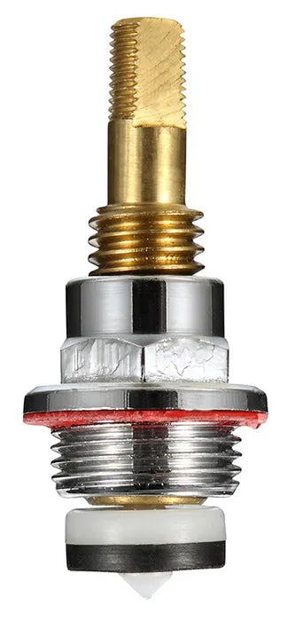 Pillar & Bib Spindle Body Assembly - 57.5mm, Nickel, Lead Free