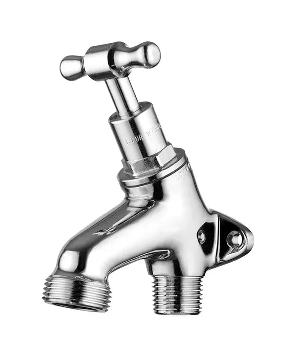 Hose Tap Back Plated T Handle MI