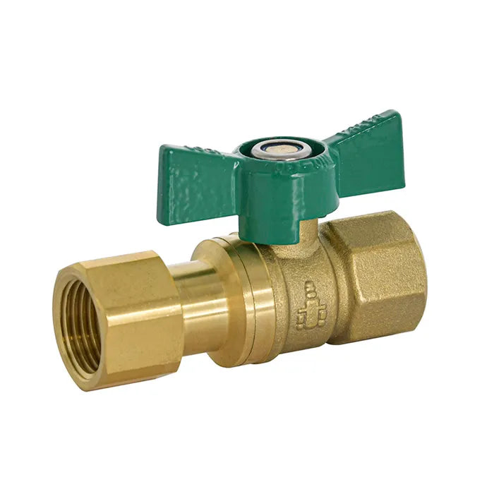 Dual Isolation Non Return Ball Valv With Check Valve FI 15MM