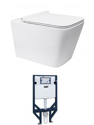 X-Cube Wall Hung Pan and R&T Cistern (Button Order Separately)