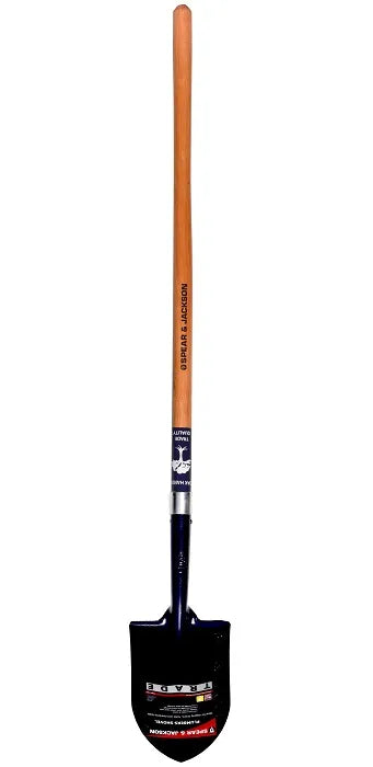 Round Mouth Shovel - Timber Handle