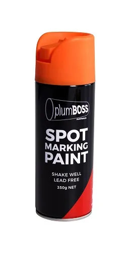 Spot-Marking Paint 350g FLUORO ORANGE (Min12)