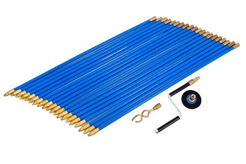 Poly Lockfast Drain Rod Set 60ft