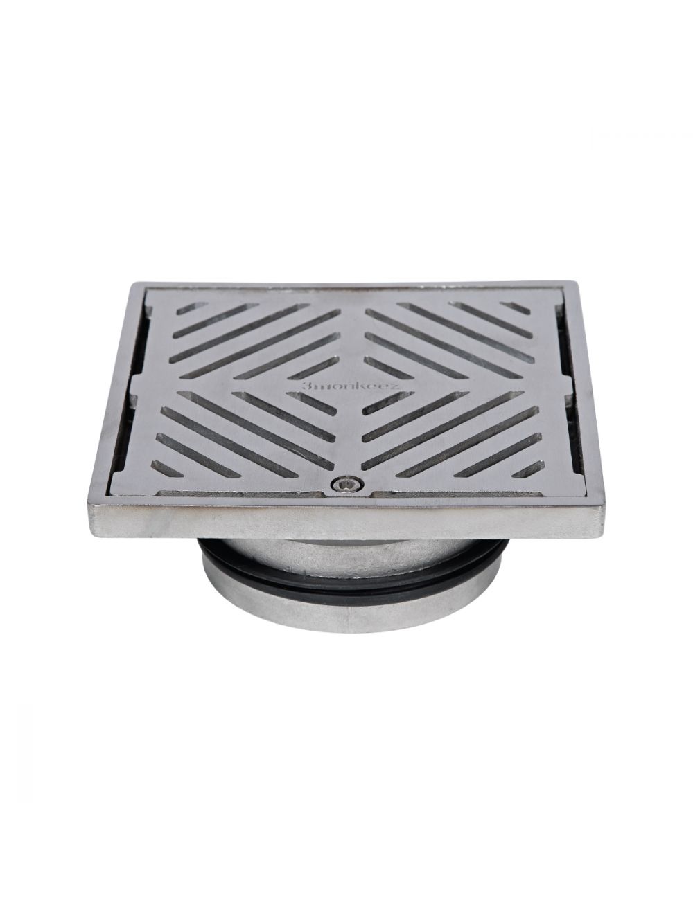 150mm Square Floor Waste (suits 100mm pipe) (Heel Proof)