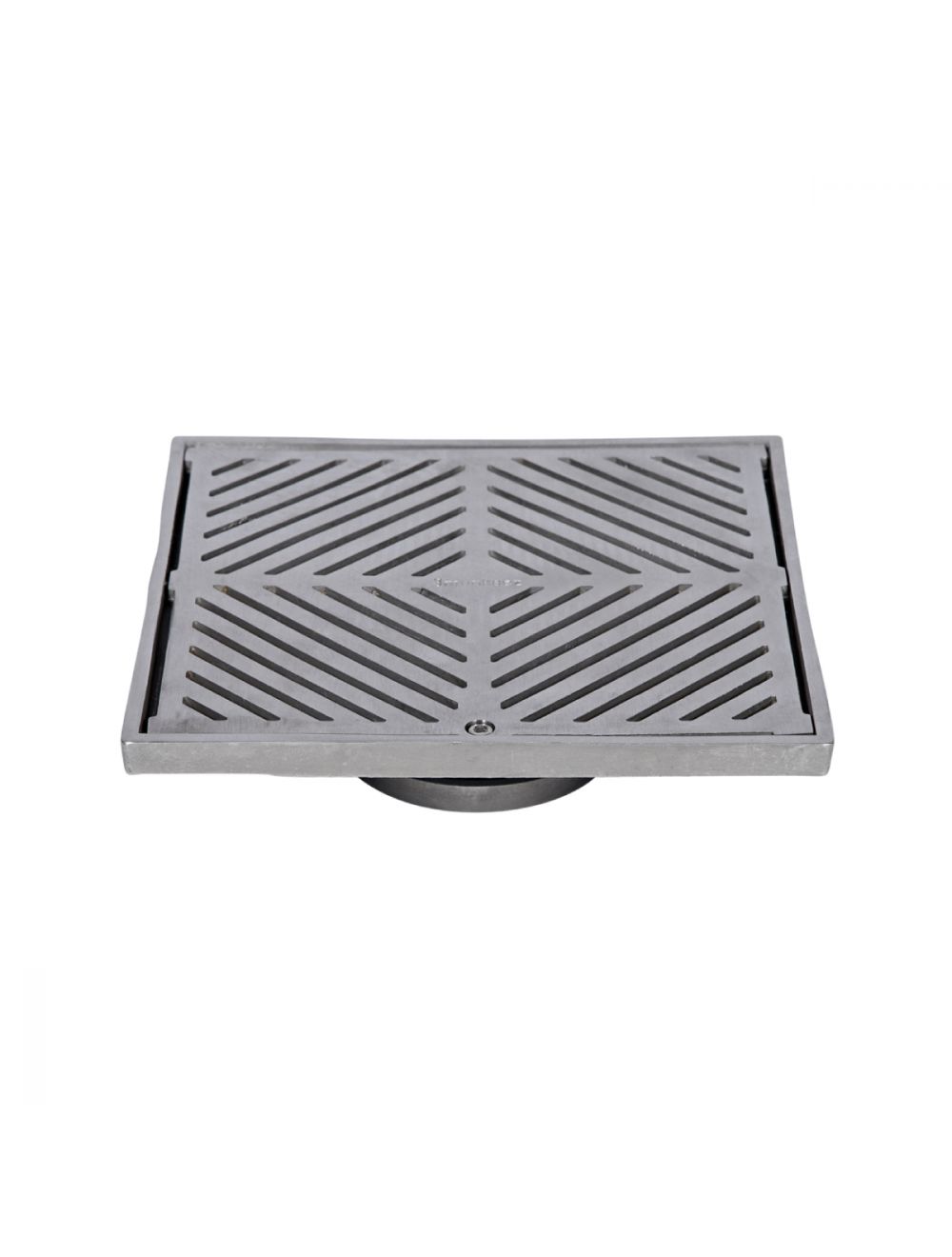 225mm Square Floor Waste (suits 100mm pipe) (Heel Proof)