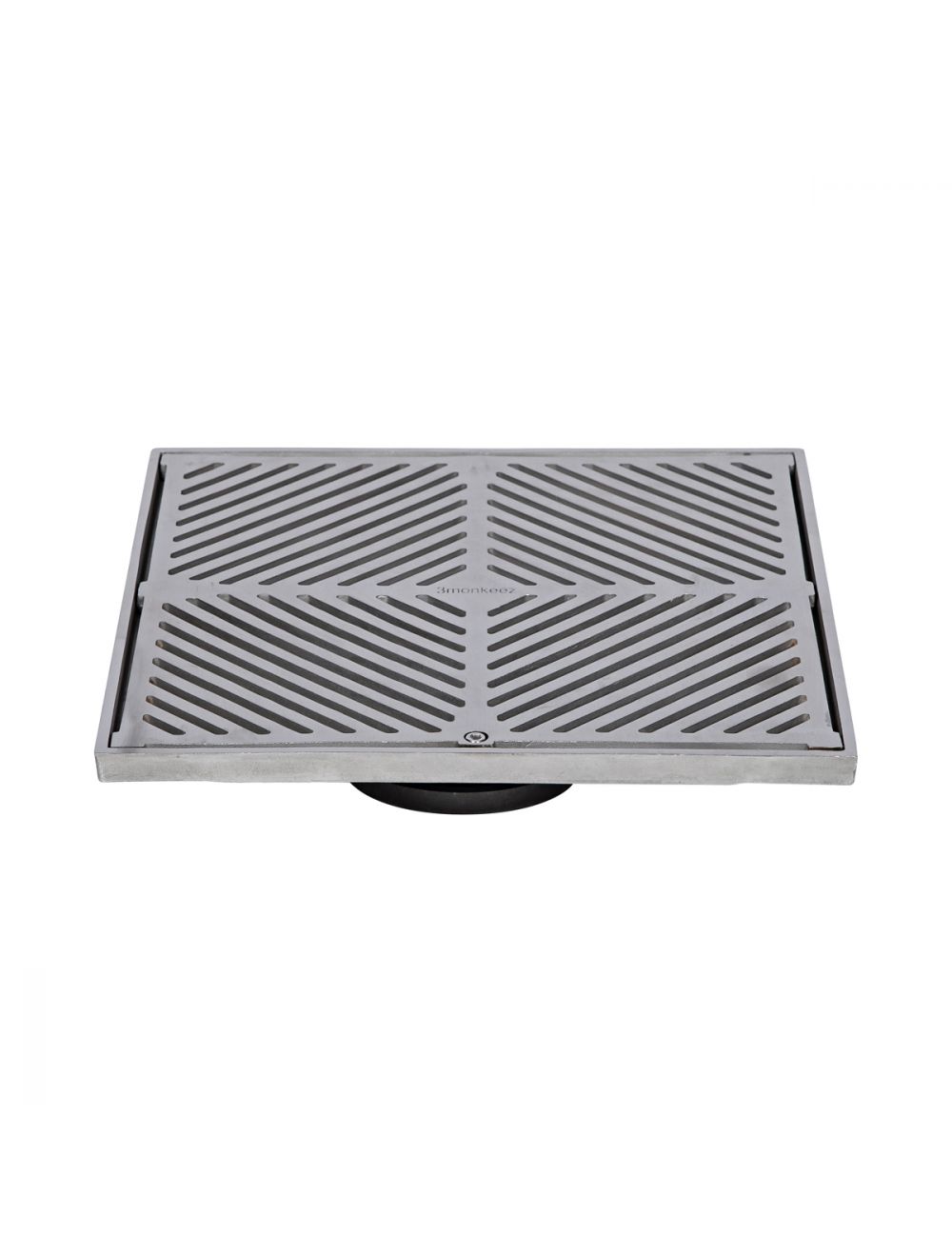 300mm Square Floor Waste (suits 100mm pipe) (Heel Proof)