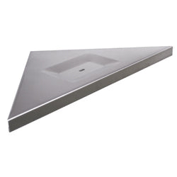 Corner Soap & Shampoo Holder in Satin Stainless Steel