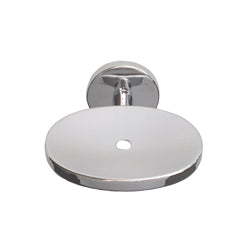 Soap Dish with Drain Hole in Bright Chrome Plate