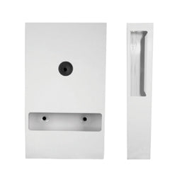 Interfold Toilet Paper Dispenser - White Powder Coat | ML4094W