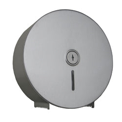Jumbo Toilet Roll Dispenser in Satin Stainless Steel