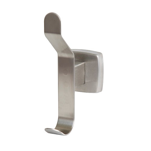 Hat and Coat Hook - Concealed Fix in Satin Stainless Steel