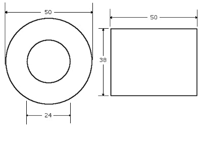 Optional Riser for In Basin Soap Dispenser
