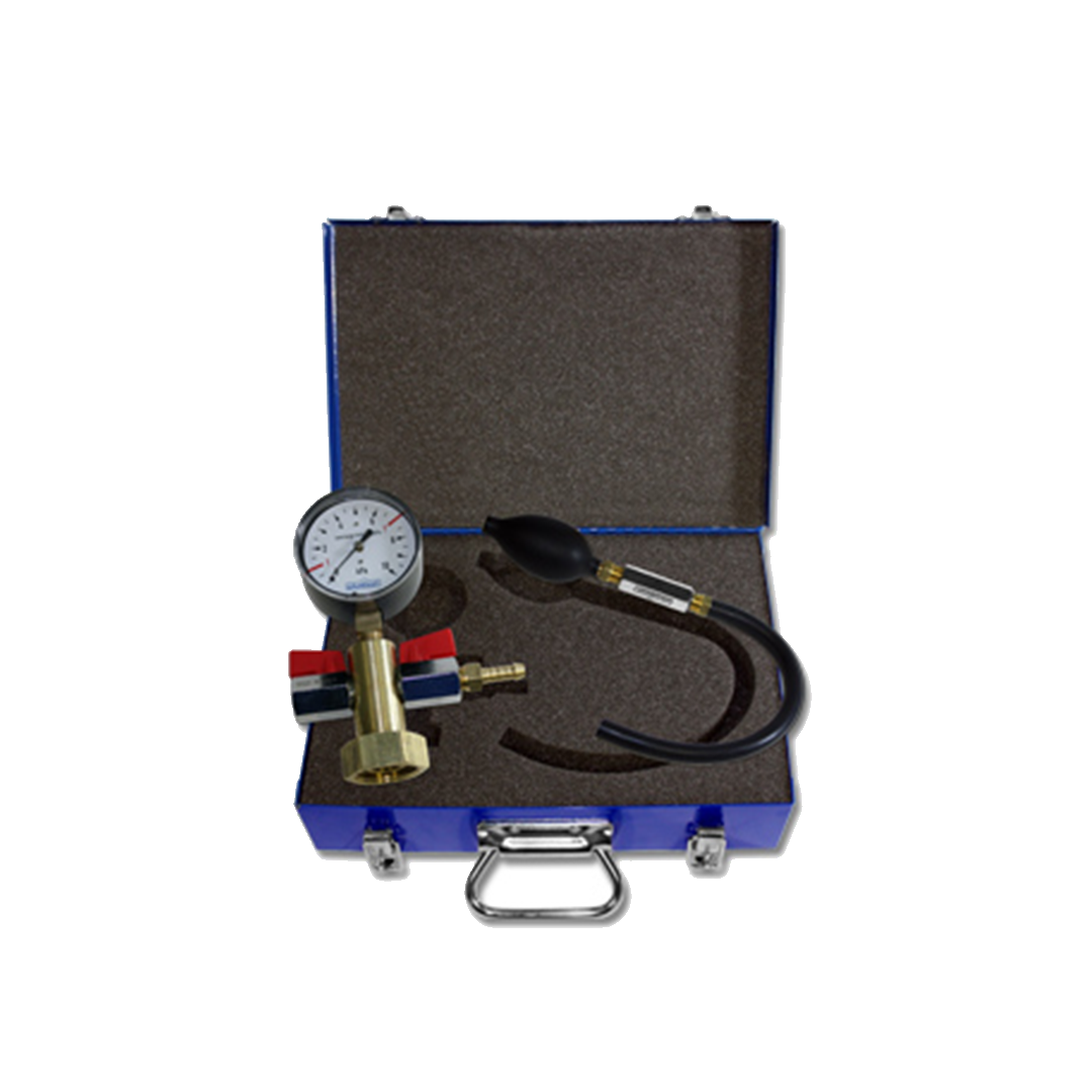 Plumtest Dry Manometer Kit with Hand Bellows - 0-10kPa Fitting Line Test Kit