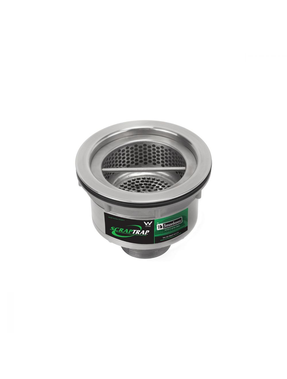 Cast Stainless Sink Waste Arrestor (127mm)