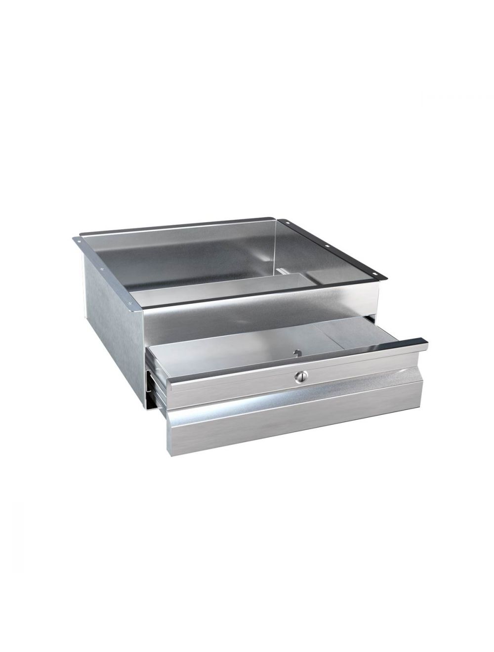 Compact Stainless Steel Drawer