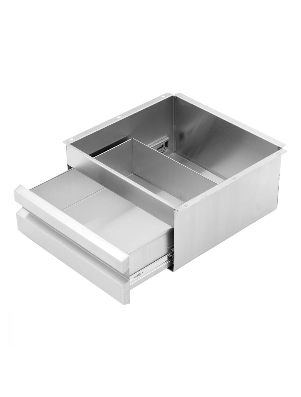 Stainless Steel Drawer (Without Look)