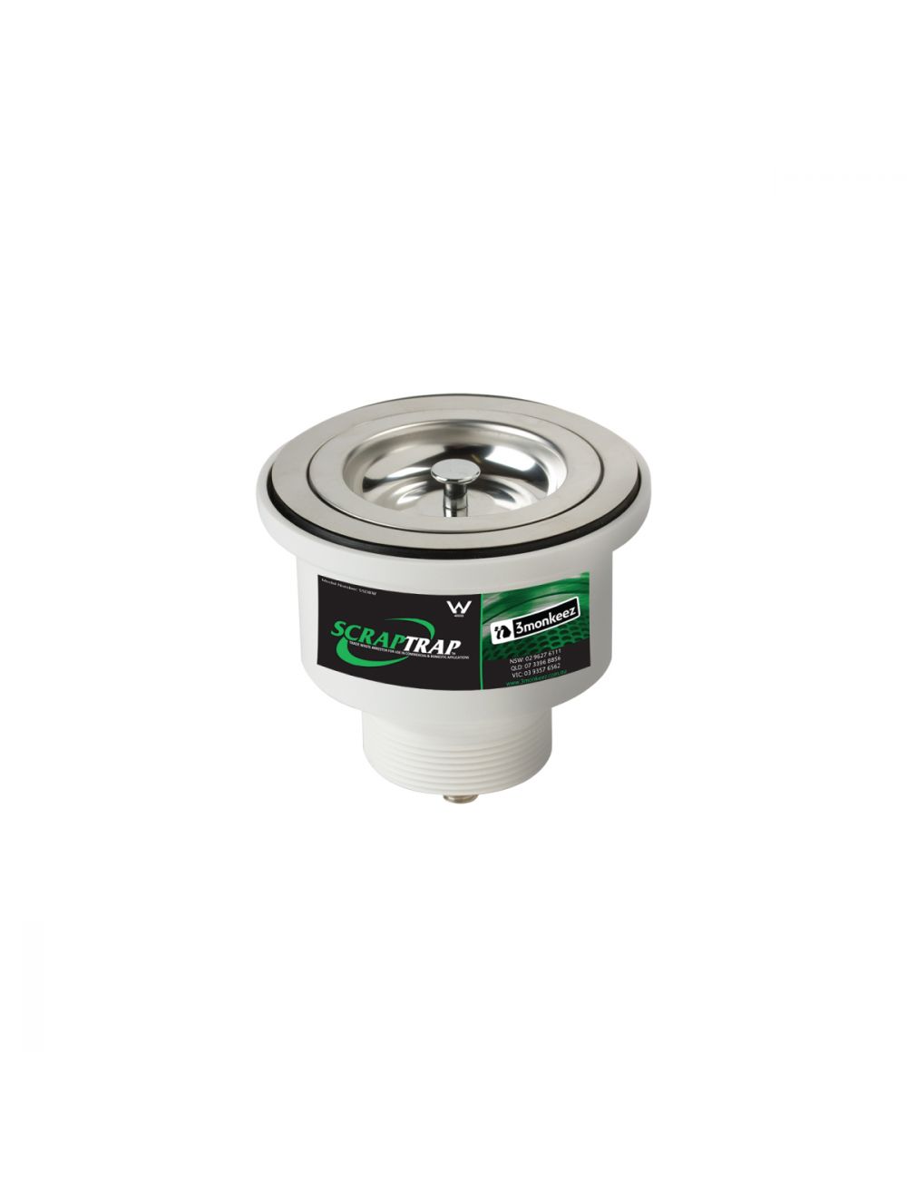 Domestic Sink Waste Arrestor (90mm)