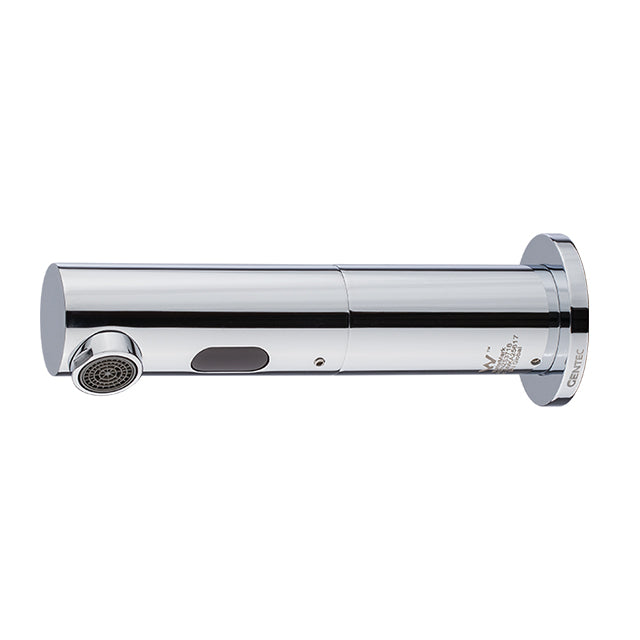 GENTEC SMARTEC Lead Free DZR Brass Wall Mounted Electronic Tap w/ Infrared Sensor Mains Powered