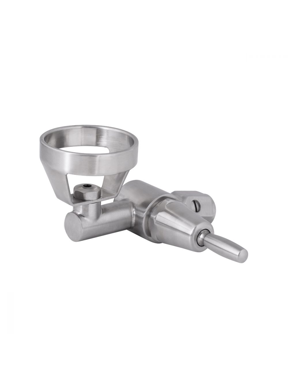 Lever Handle 45 Degree Bubbler with Metal Mouthguard