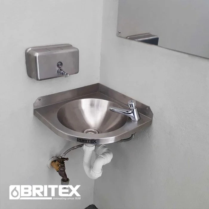 Britex Hob Mounted Eco Timed Flow Tap - Cold