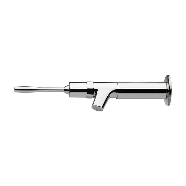 Gentec Flostop Lead Free DZR Brass Wall Mounted Single Temperature Timed Flow Bip Tap w/ Care Lever Handle and Female Extension