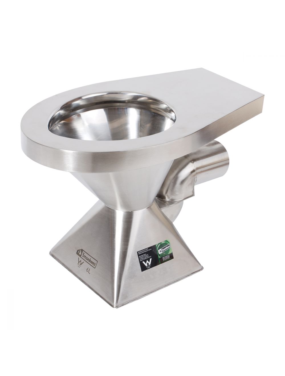Pedestal Toilet Pan - P Trap