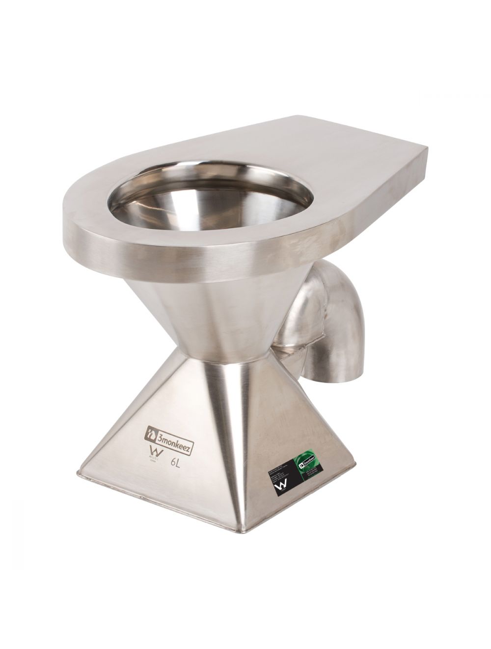 Pedestal Toilet Pan - S Trap