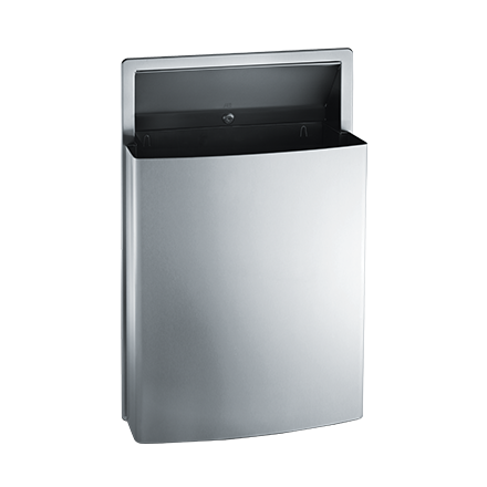 WASTE BIN (REMOVABLE) 42.6L – SEMI-RECESSED, ROVAL™ COLLECTION