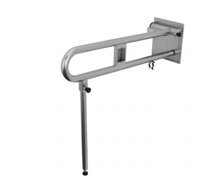 BARIATRIC DROP DOWN GRAB RAIL WITH NURSE CALL BUTTON | RH