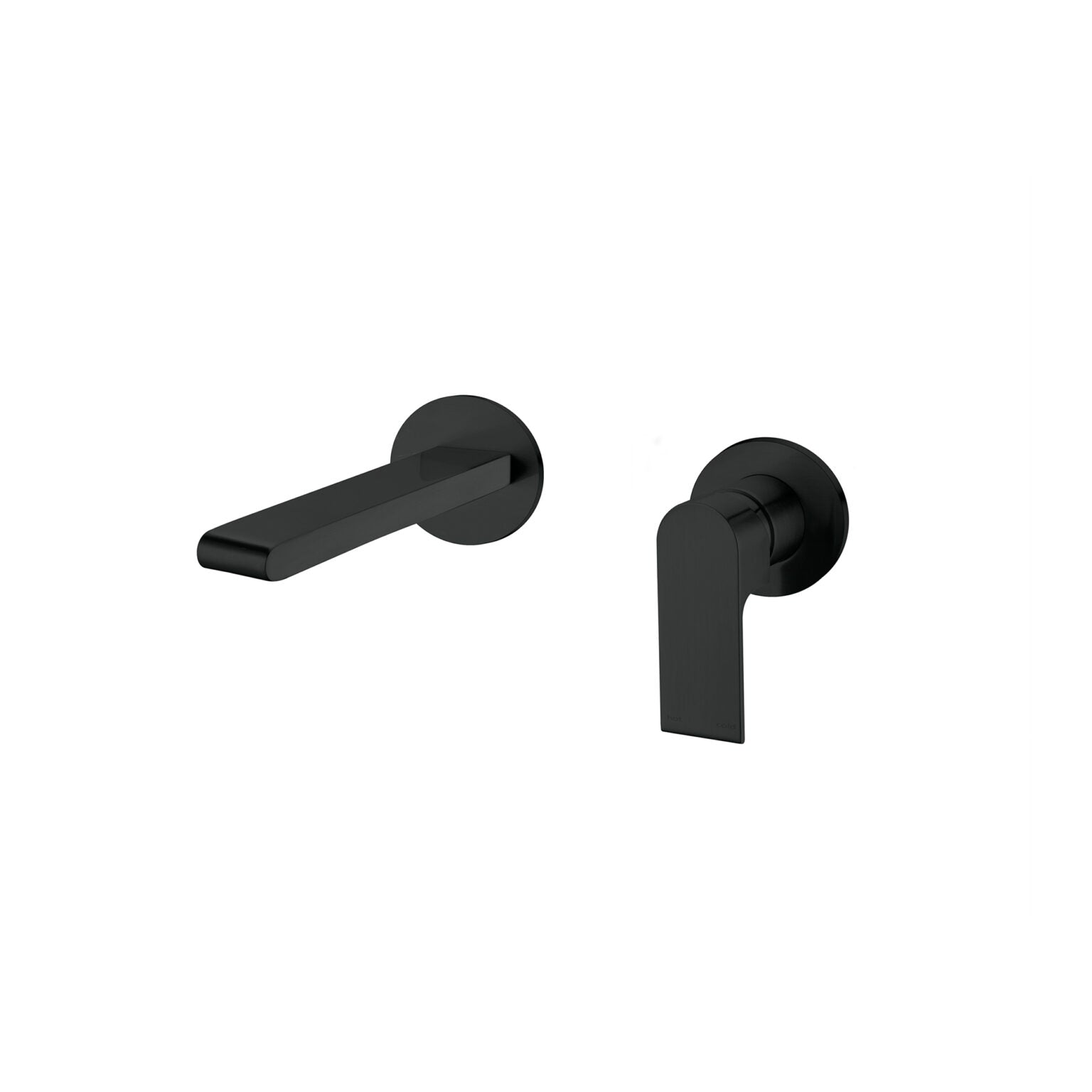 Bianca Wall Basin Mixer Separate Back Plate