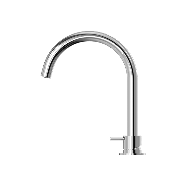 Mecca Hob Basin Mixer and Spout (Round)
