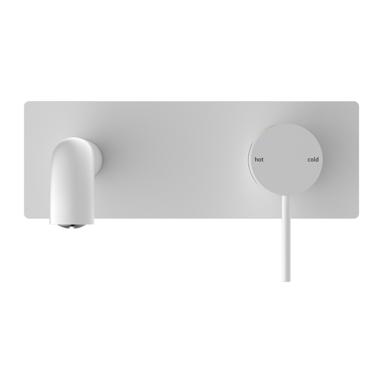 Mecca Wall Basin Mixer 230mm