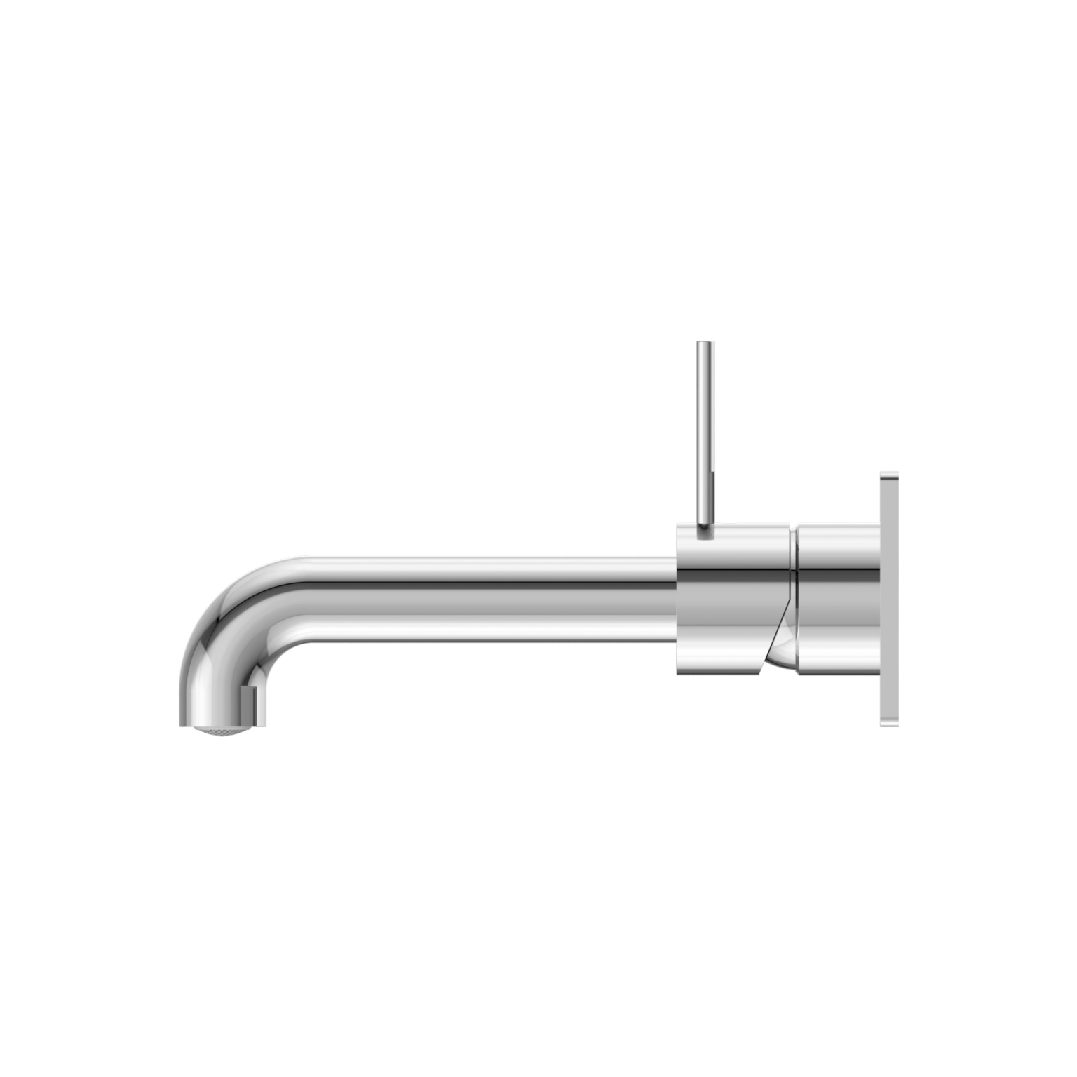 Mecca Wall Basin Mixer Handle Up 160mm