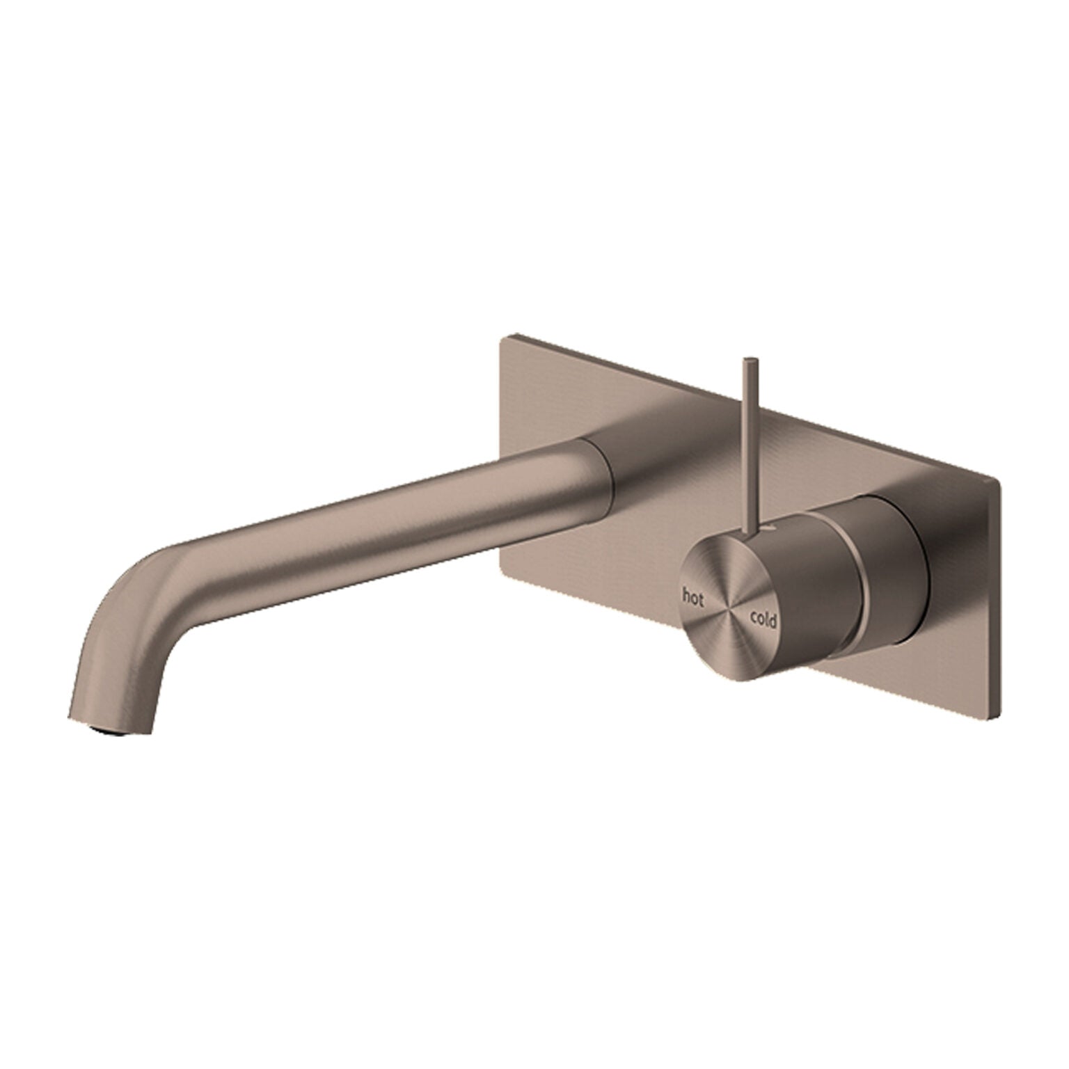Mecca Wall Basin Mixer Handle Up 160mm