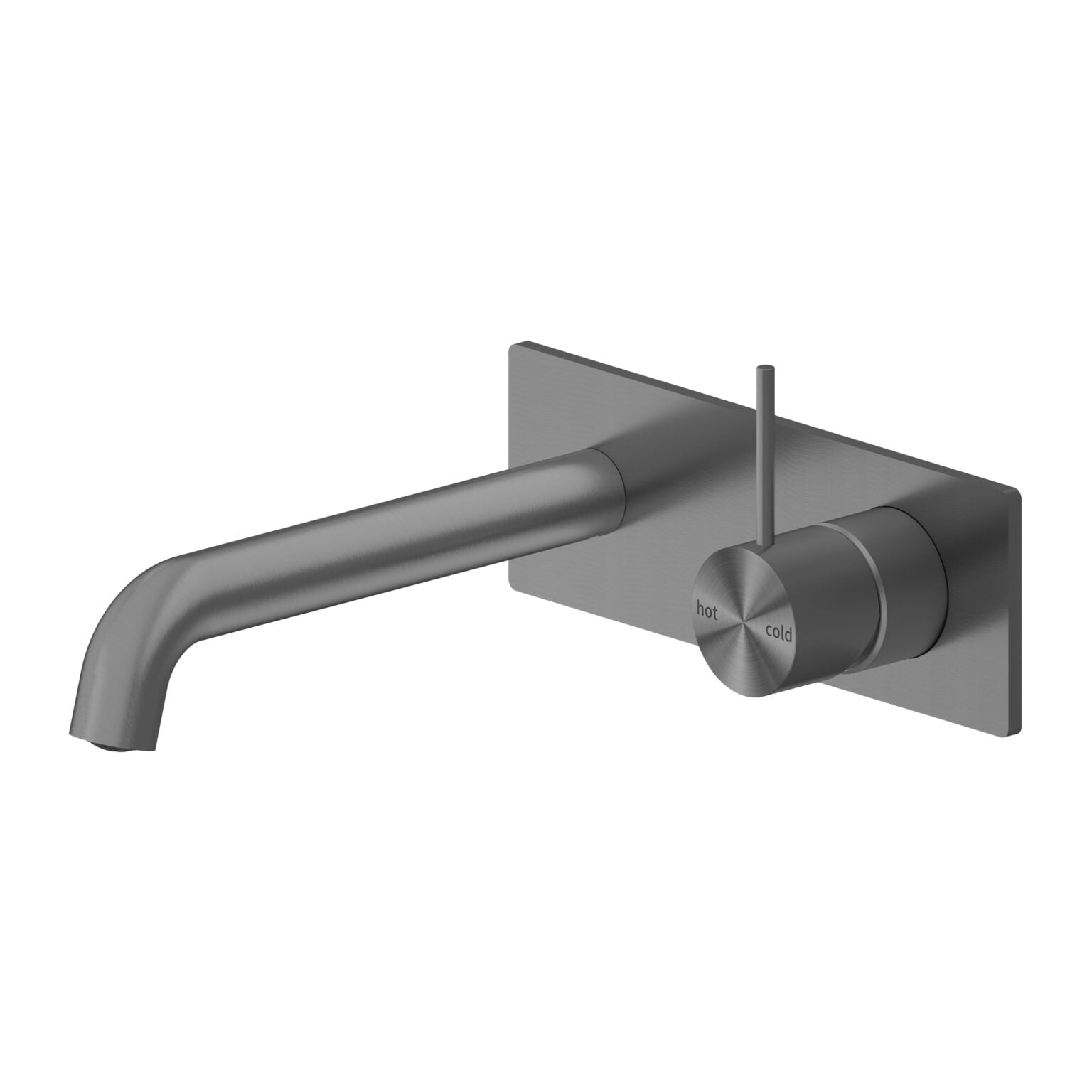 Mecca Wall Basin Mixer Handle Up 160mm
