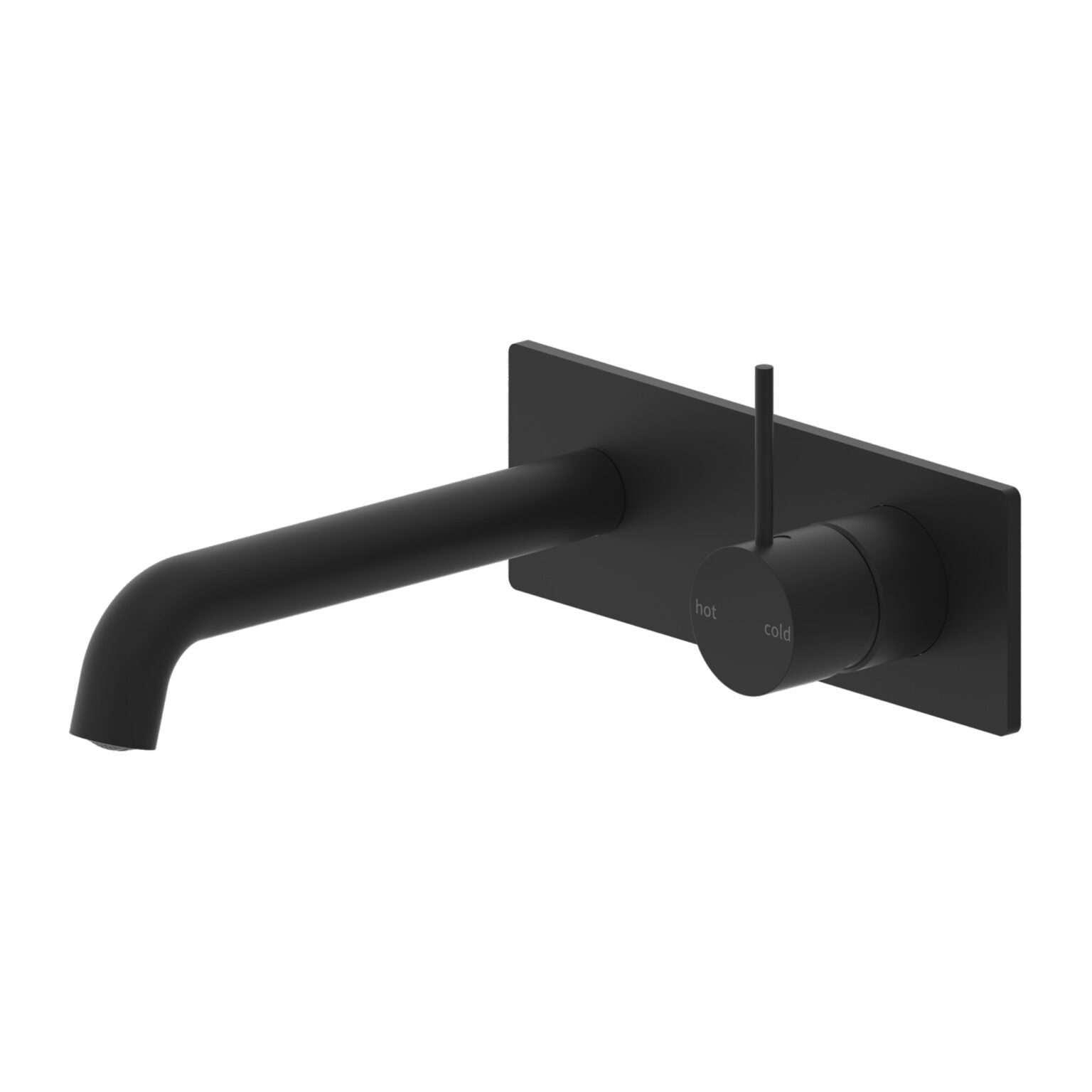 Mecca Wall Basin Mixer Handle Up 230mm