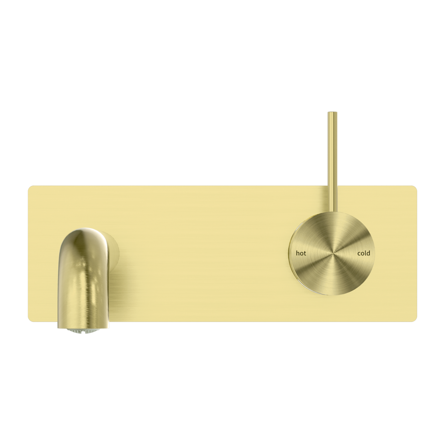 Mecca Wall Basin Mixer Handle Up 230mm