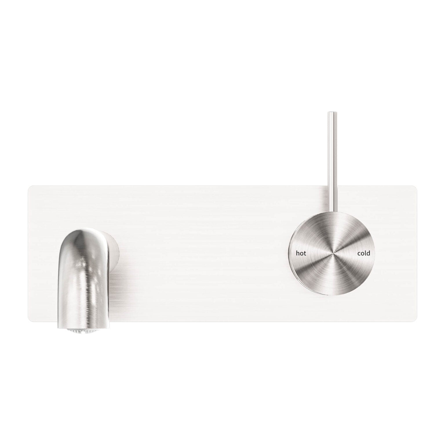 Mecca Wall Basin Mixer Handle Up 230mm