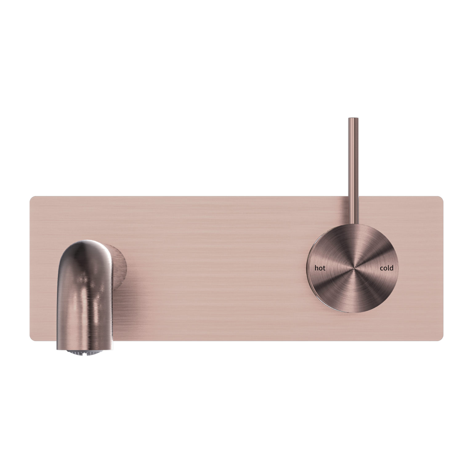 Mecca Wall Basin Mixer Handle Up 230mm