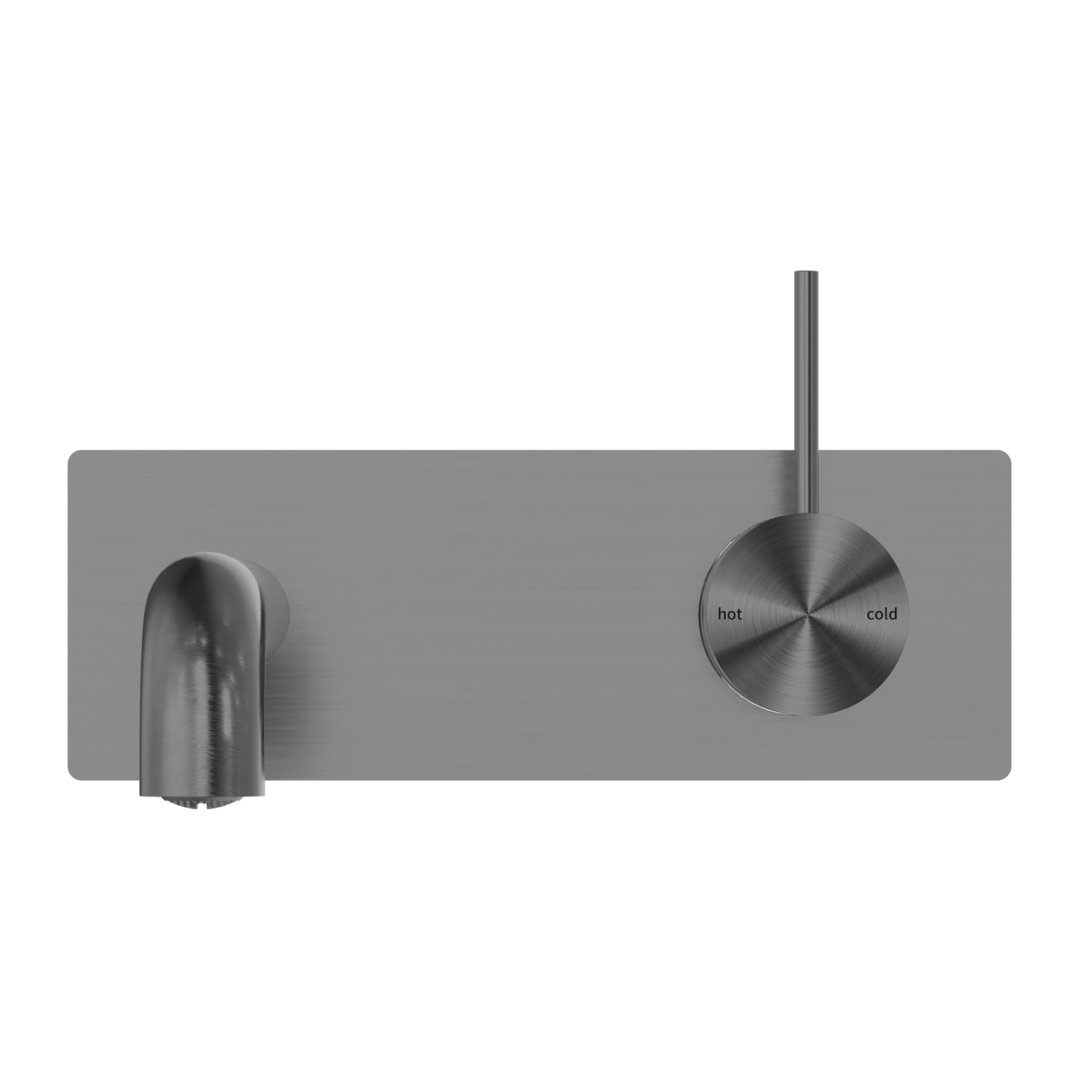 Mecca Wall Basin Mixer Handle Up 230mm