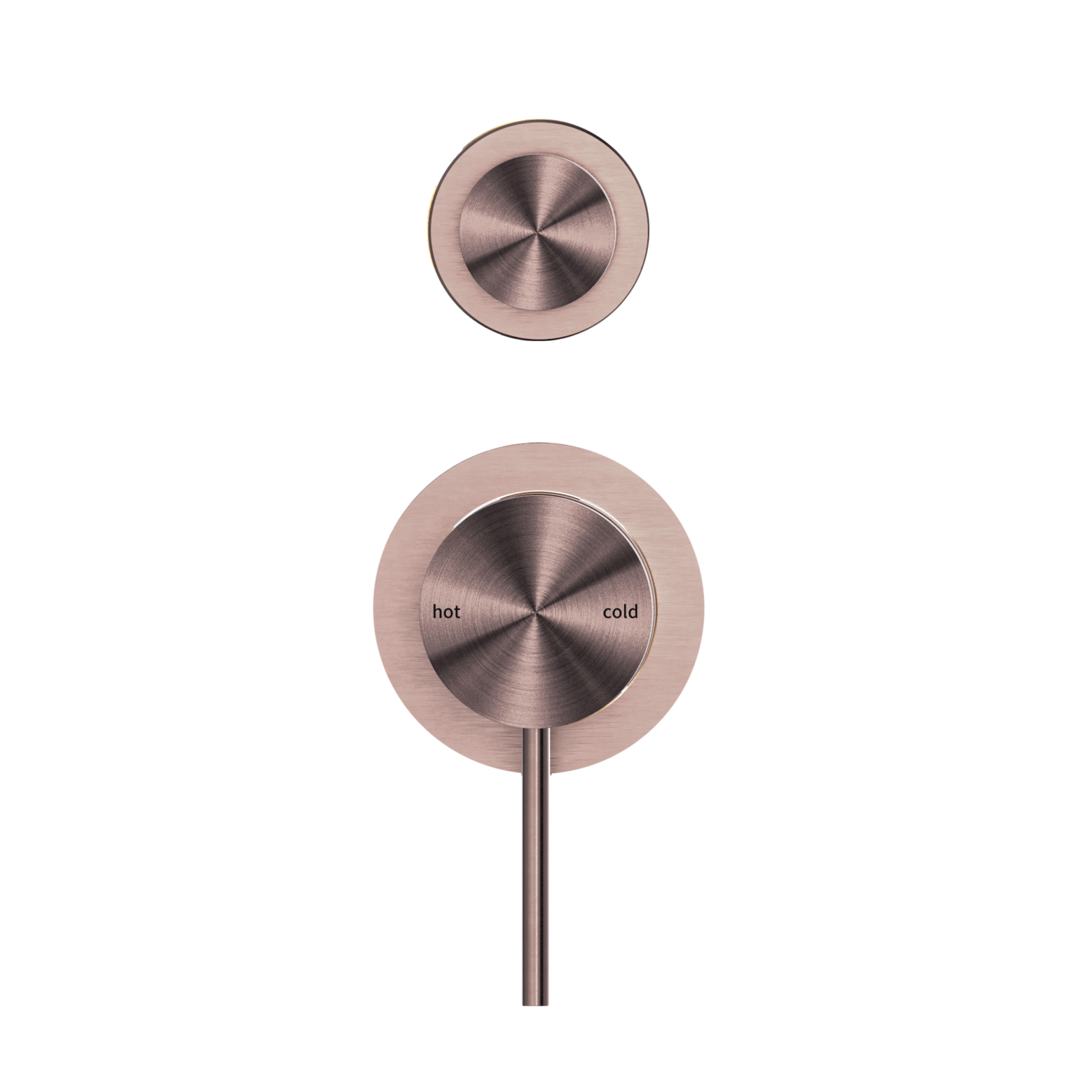 Mecca Shower Mixer With Diverter Separate Plate