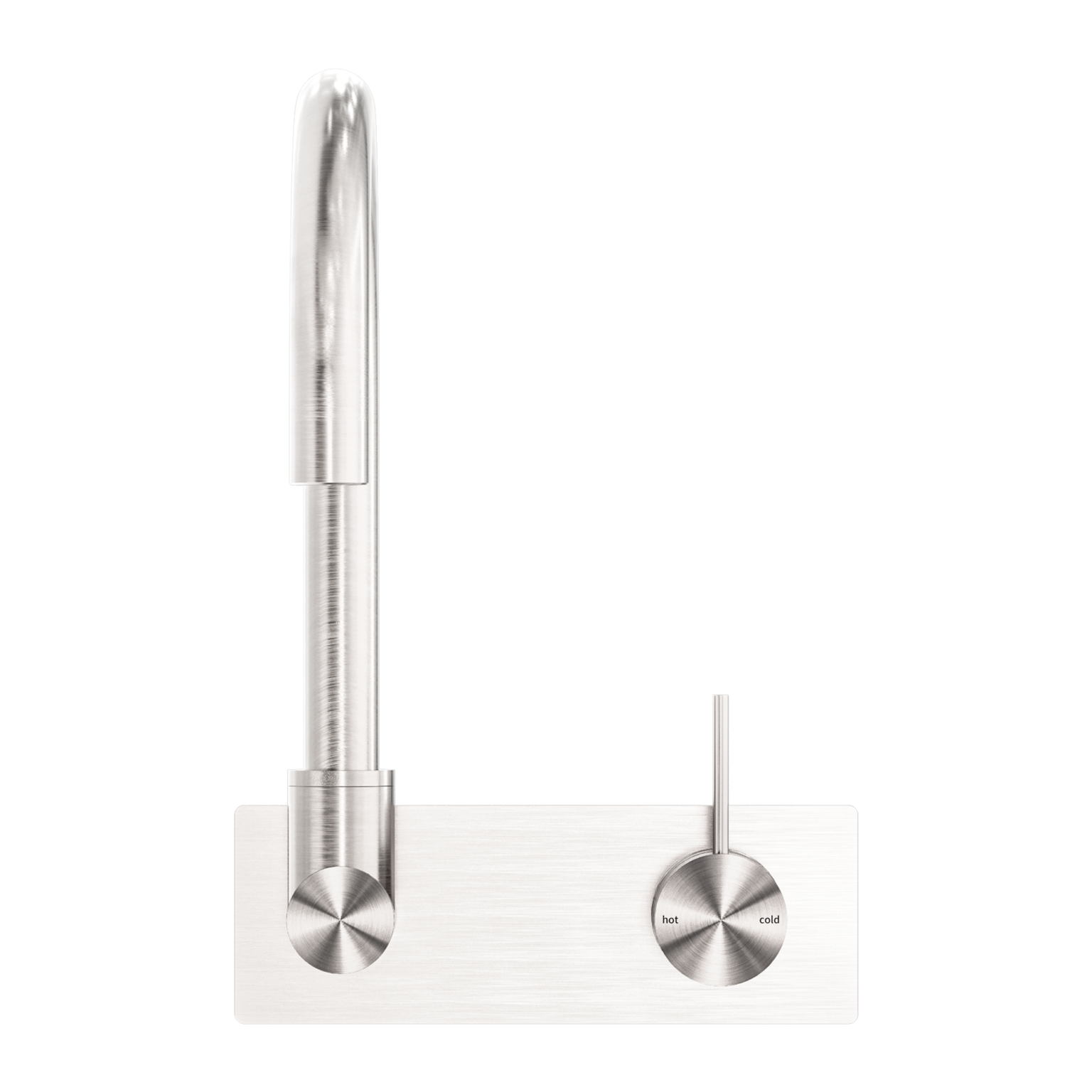 Mecca Wall Basin Mixer Handle Up