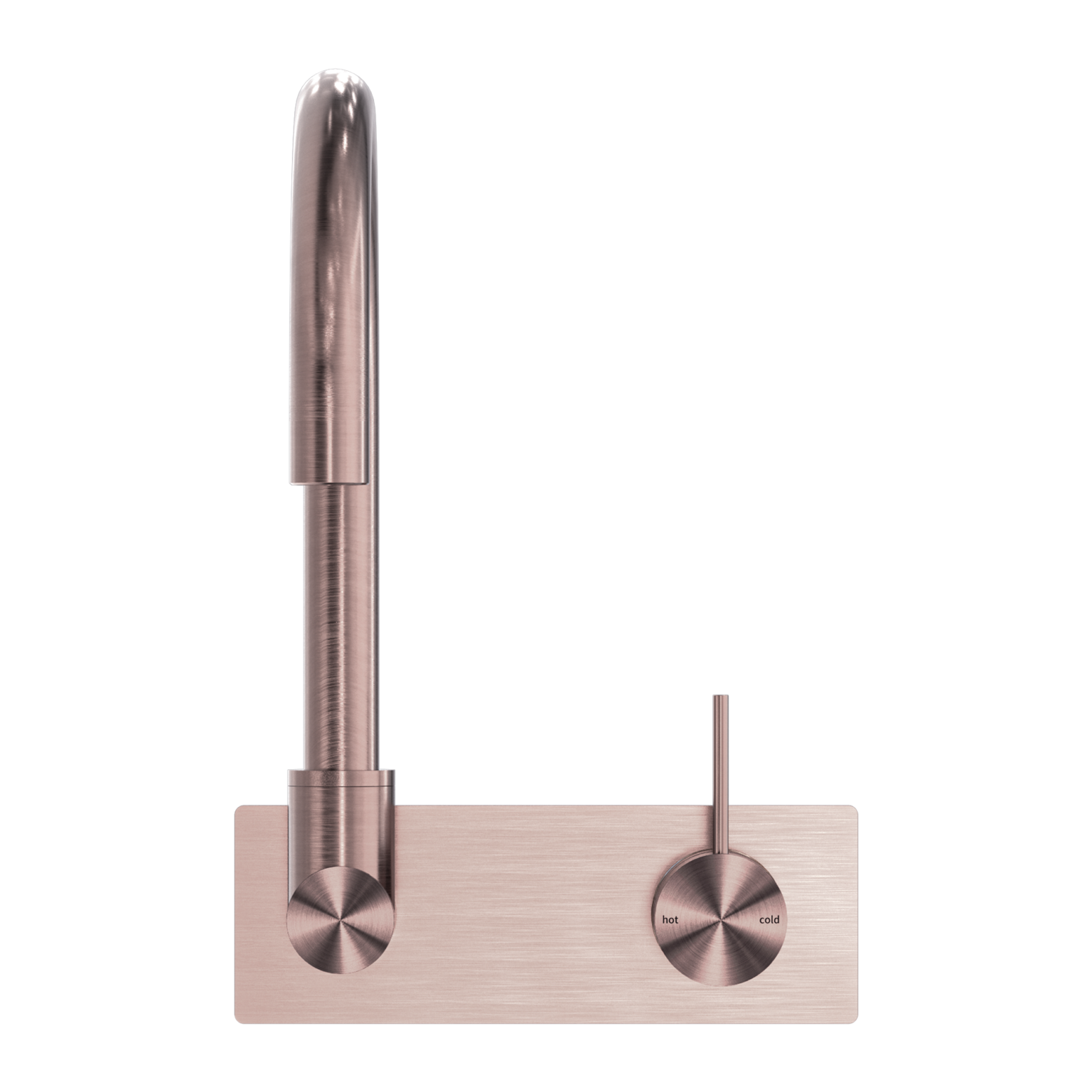 Mecca Wall Basin Mixer Handle Up