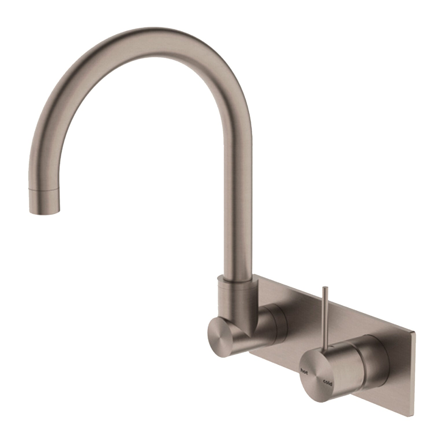 Mecca Wall Basin Mixer Handle Up