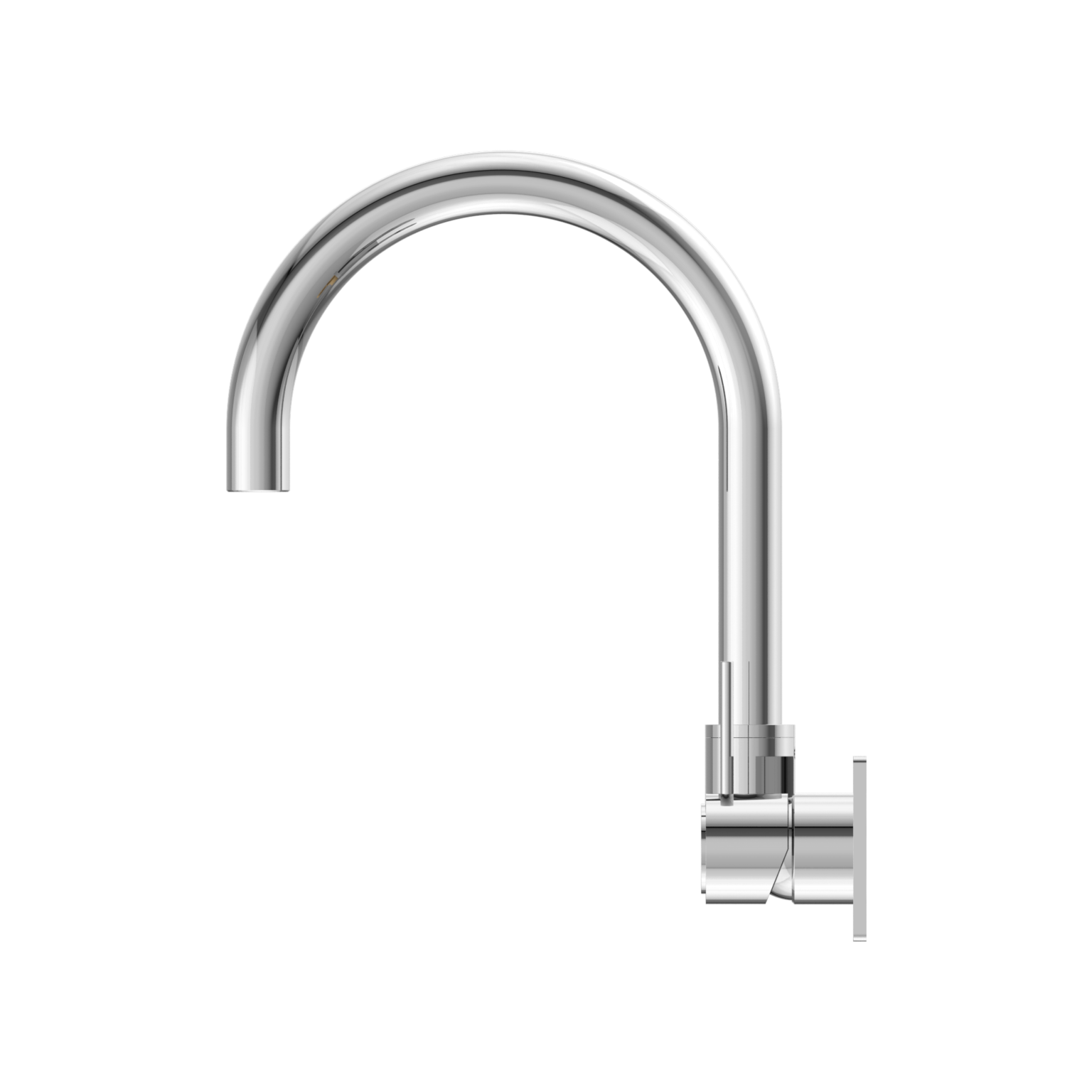 Mecca Wall Basin Mixer Handle Up
