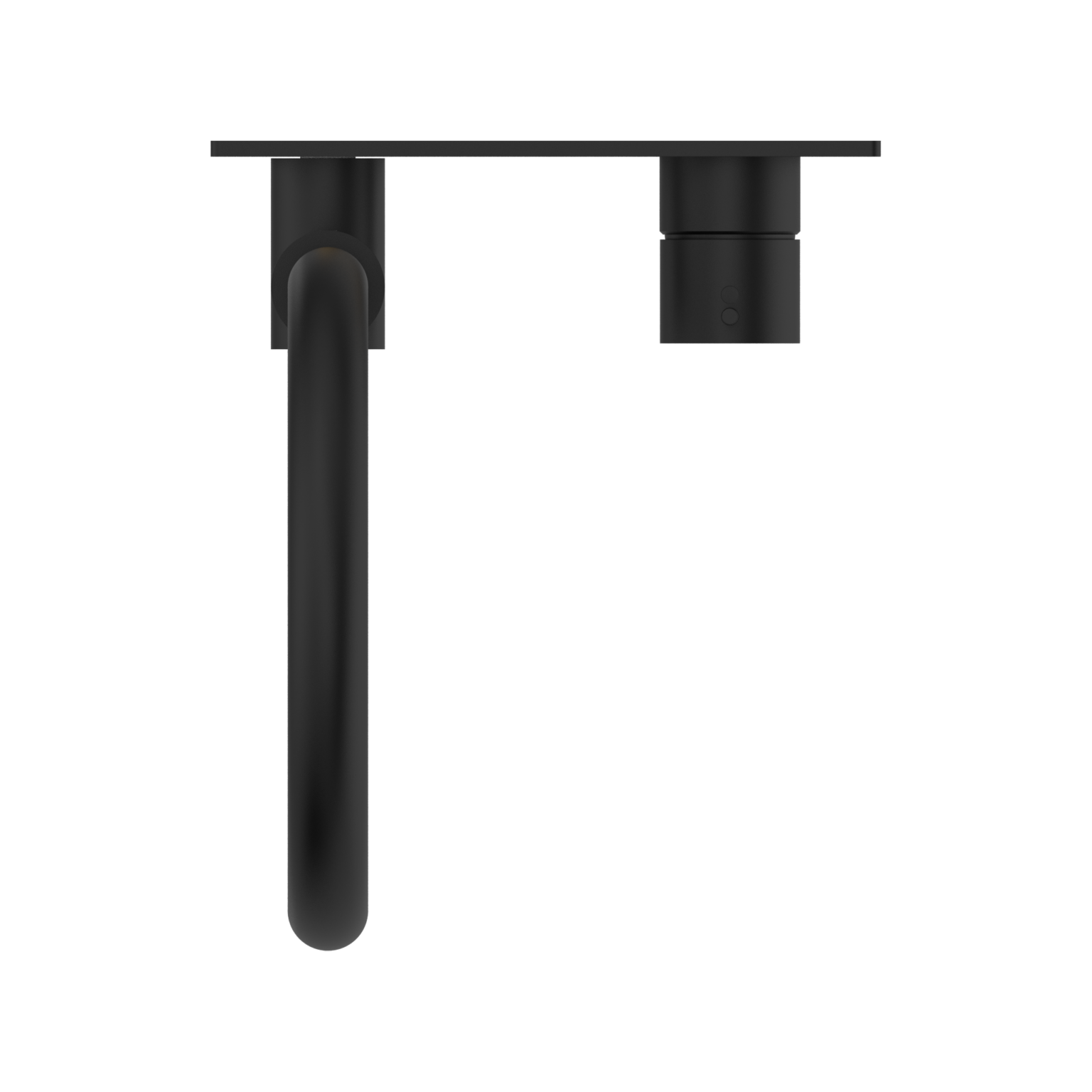 Mecca Wall Basin Mixer Handle Up