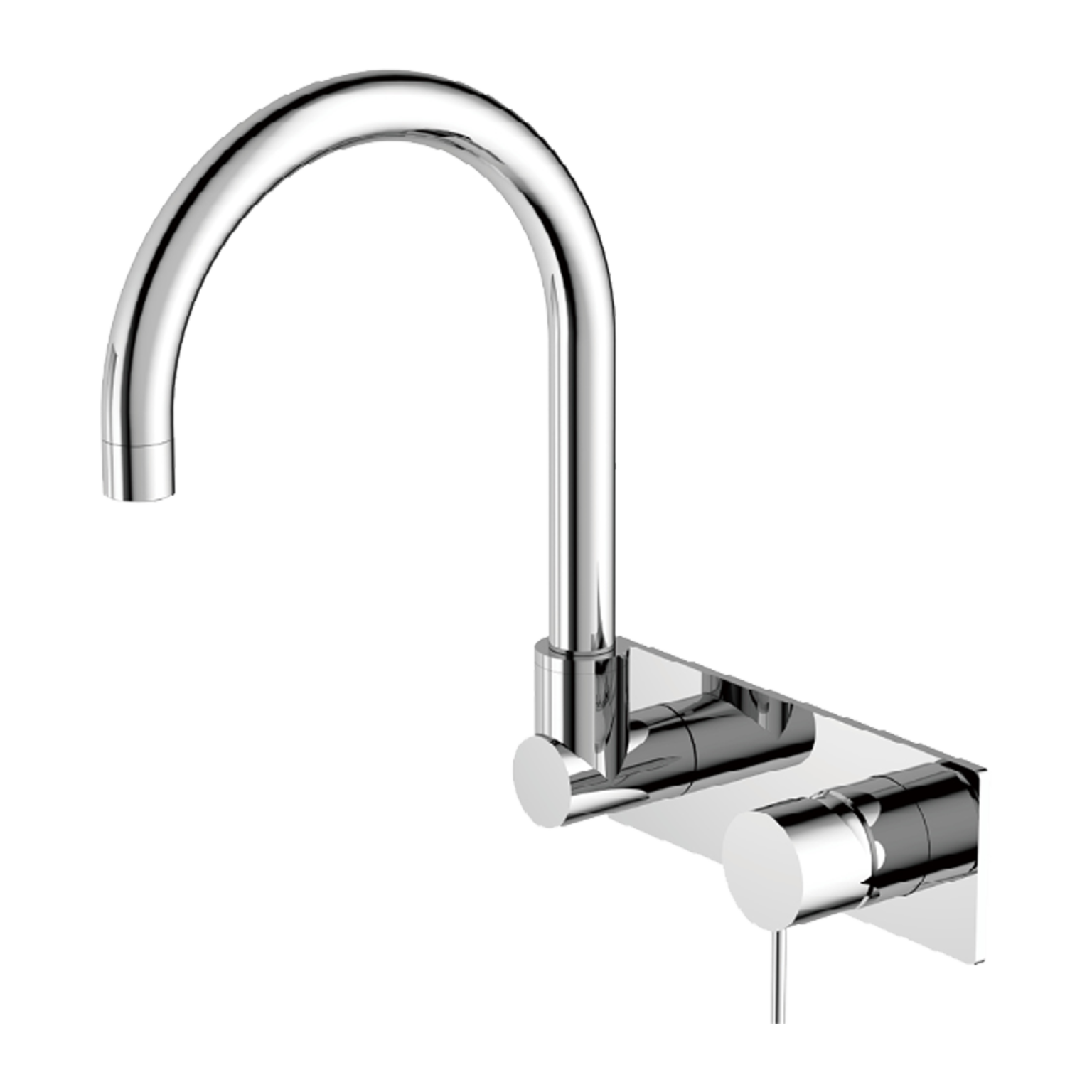 Mecca Wall Basin Mixer