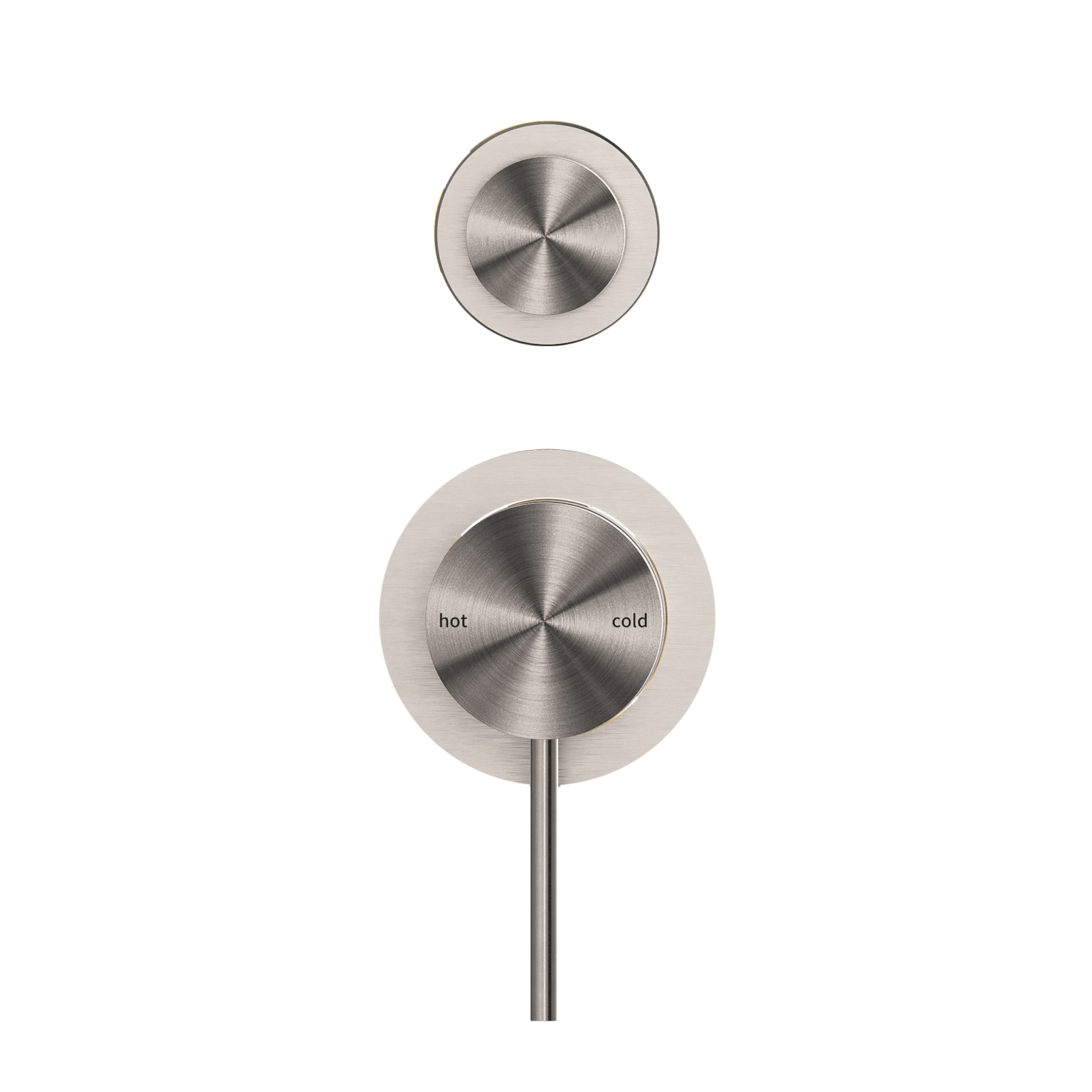 Mecca Shower Mixer With Diverter Separate Plate